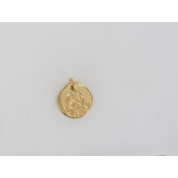 Engraved Peace and Love coin