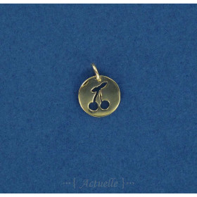 Cherry round mini charm's openwork GP