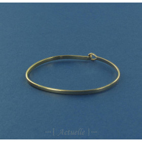 Loop and ball clasp bangle GP