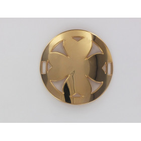 Round Plate w/ Clover