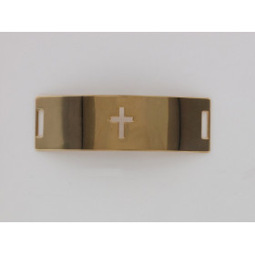Curved plate w/ Cross cut out