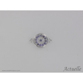 Cercle pavé CZ Violette