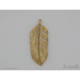 Feather 30x13 Goldplated