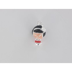Enameled Little girl