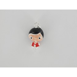 Enameled Little girl