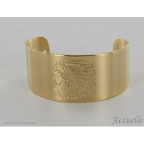 Bangle American indian Gold color