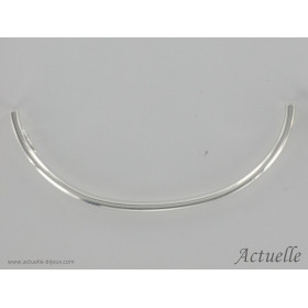 Semi bangle oval tube