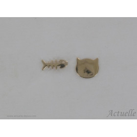 Earrings cat&fish GP