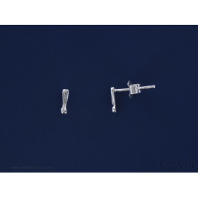 Earring Exclamation point 7 mm