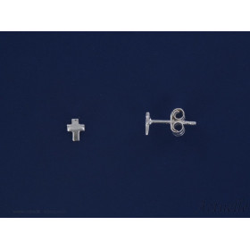 Earring Cross 5 mm