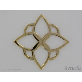 Floral arabesque 4 petals 45mm GP