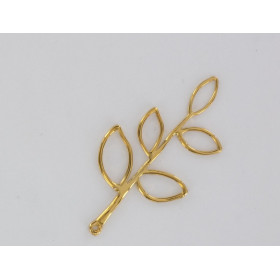 Branch with 5 cut out leaves
