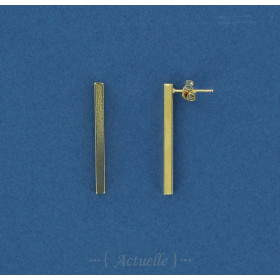 Rectangular rod earring GP