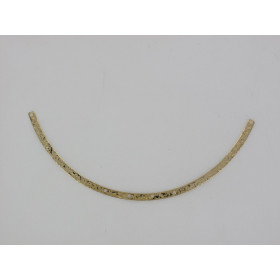 Hammered band collar 4+2 holes