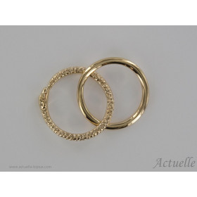 Double Snake Ring GP