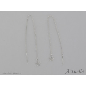 Earring Star Chain