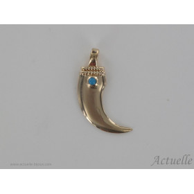 Horn with turquoise GP