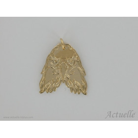 Eagle head Gold plated