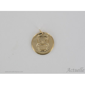 OWL medal engraved 15 mm GP