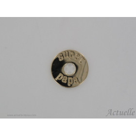 Super Dad medal engraved 15 mm GP