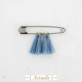 Pale blue tassel GP