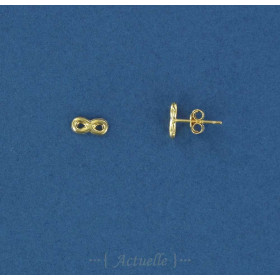 Earring Infinity 7 mm