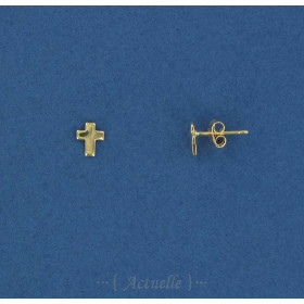 Earring Cross 7 mm