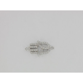 Openwork Fatma's hand CZ