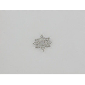 Star Hollowed out CZ