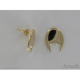 Earring oval PO