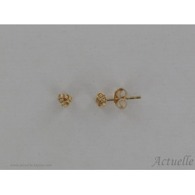 Little earring knot 3mm GP
