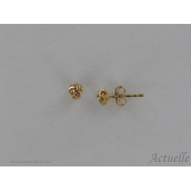 Little earring knot 5mm GP