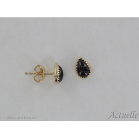 Earring drop grenat GP