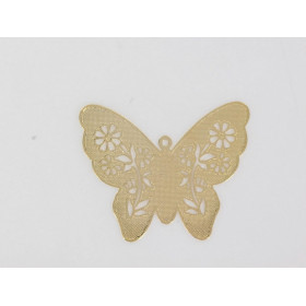 Papillon Grillage Fleur PO