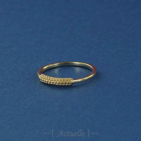 Bague pailletée PO