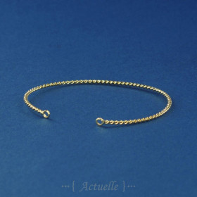 Twisted thin bangle GP