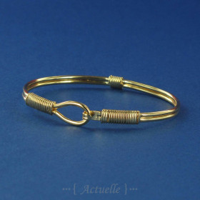 Doble Pulsera fino cerro hebilla