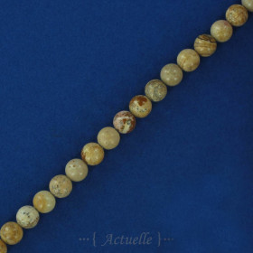 String 42cm Jasper 6mm balls beads