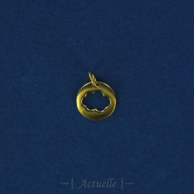 Mini charm's rond nuage ajouré