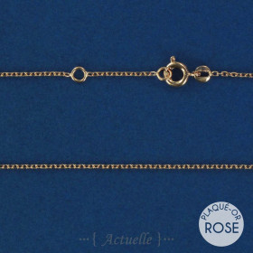 Filed Cable Chain 35x45+AI2 Pink