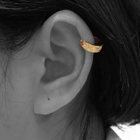 BO bague d'oreille motifs étoiles & lunes PO