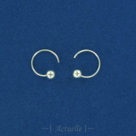BO créoles boule 4mm