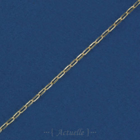 Streched cable chain bracelet 60x18 AI2 GP