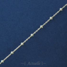 Balls cable chain 0,35mm by meter