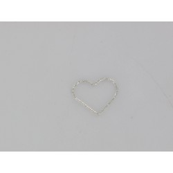 10pza corazón 20x18mm diamantado