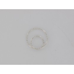 8pza doble anilla 22mm diamantado