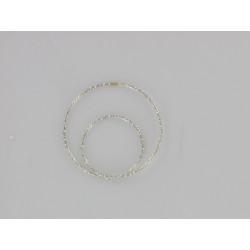 5pza doble anilla 30mm diamantado