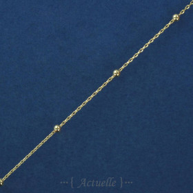 Chaîne boules au mètre 2,5mm PO
