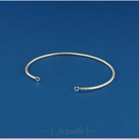 Small diamonds texture bangle GP