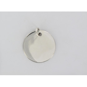 Médaille 25mm plate